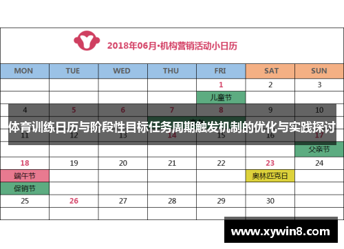 体育训练日历与阶段性目标任务周期触发机制的优化与实践探讨
